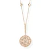 Collier en or rose avec diamants Juliette Paris