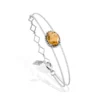 Bracelet en or blanc avec diamants Juliette Paris