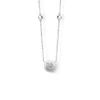 Collier en or blanc avec diamants Juliette Paris