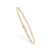 Bracelet en or rose avec diamants Bracelet en or rose avec diamants Juliette Paris