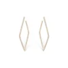 Boucles D'Oreilles en or rose avec diamants Juliette Paris