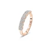 Bague en or rose avec diamants Juliette Paris