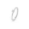 Bague en or blanc avec diamants Juliette Paris