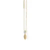 Collier en or jaune avec diamants Juliette Paris