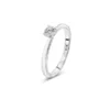 Bague en or blanc avec diamants Juliette Paris