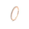 Bague en or rose avec diamants Juliette Paris