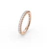 Bague en or rose avec diamants Bague en or rose avec diamants Juliette Paris