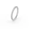 Bague en or blanc avec diamants Juliette Paris