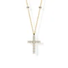 Collier en or jaune avec diamants Juliette Paris